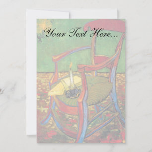 Carte Vincent Van Gogh - Fauteuil de Paul Gauguin