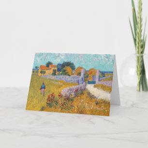 Carte Vincent van Gogh - Ferme en Provence