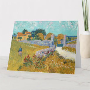 Carte Vincent Van Gogh, Ferme en Provence