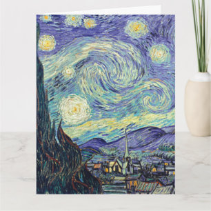 Carte Vincent Van Gogh La Nuit étoilée 