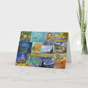 Carte Vincent Van Gogh - Masterpieces Patchwork