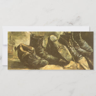 Carte Vincent van Gogh - Nature morte Trois paires de ch
