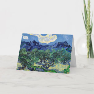 Carte Vincent van Gogh - Oliviers aux Alpilles