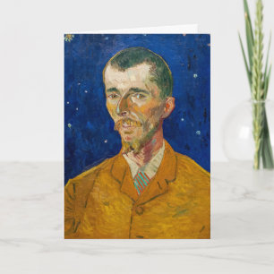 Carte Vincent Van Gogh - Portrait d'Eugene Boch, Arles
