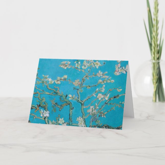 Carte Vincent Van Gogh - Succursales à fleurs d'amandes, (Devant)