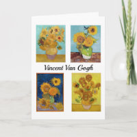 Vincent Van Gogh Sunflowers Serie