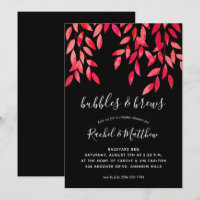 Vins roses chauds sur Couples noirs Wedding shower