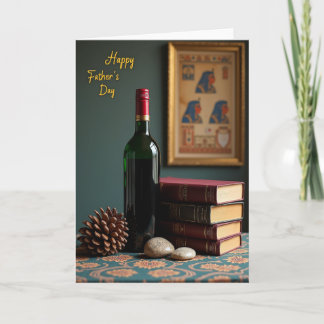 Carte Vintage Book Fathers Day Card