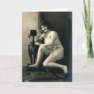 Carte Vintage - Can't Go/Am In for the Night,