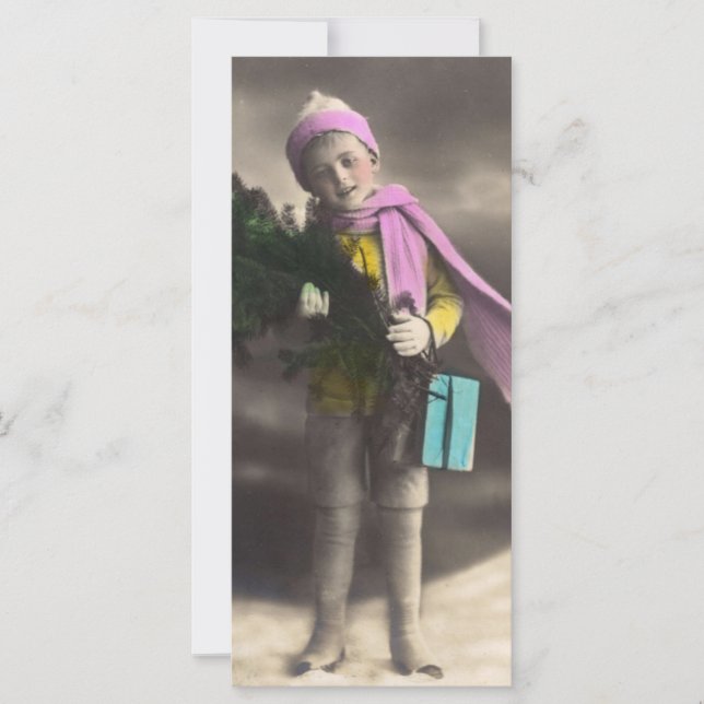 Carte Vintage Christmas (Devant)