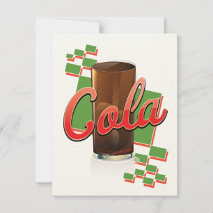 Carte Vintage Cola