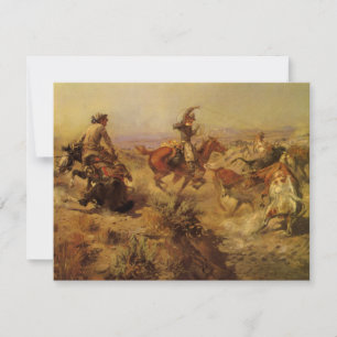 Carte Vintage Cowboys, Jerez Down by CM Russell
