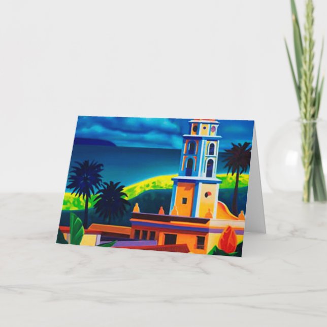 Carte Vintage Cuba (Devant)