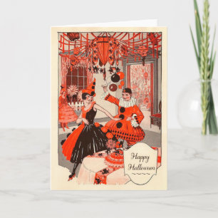 Carte vintage de Halloween, Circa 1920