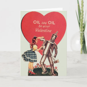 Carte vintage de Saint-Valentin d'homme de Dorothy