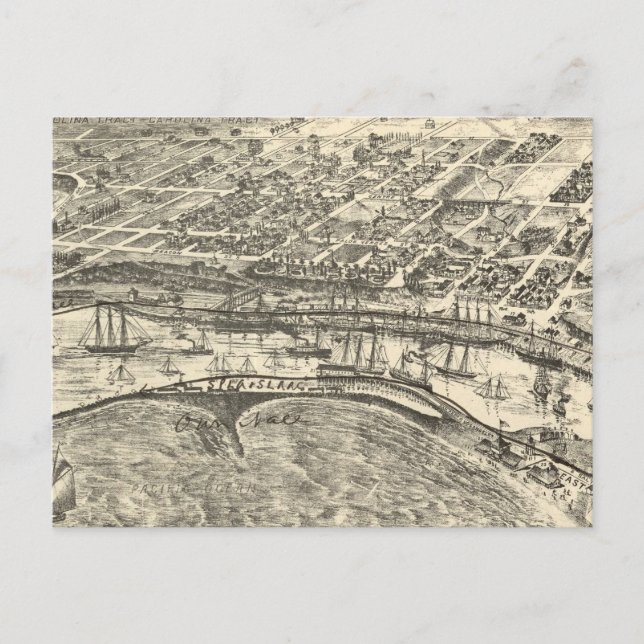Carte vintage de San Pedro (1902) (Devant)