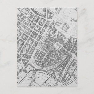 Carte vintage de Stuttgart Allemagne (1794)