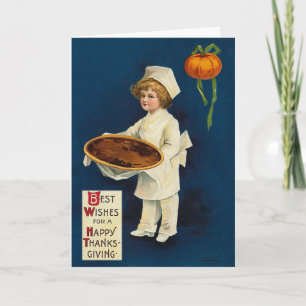 Carte vintage de thanksgiving, Ellen Clapsaddle