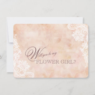 Carte Vintage dentelle Rose vieux papier Mariage Fleur f