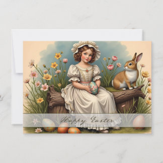 Carte Vintage Easter Charm