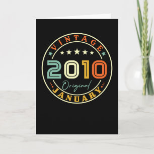 Carte Vintage janvier 2010