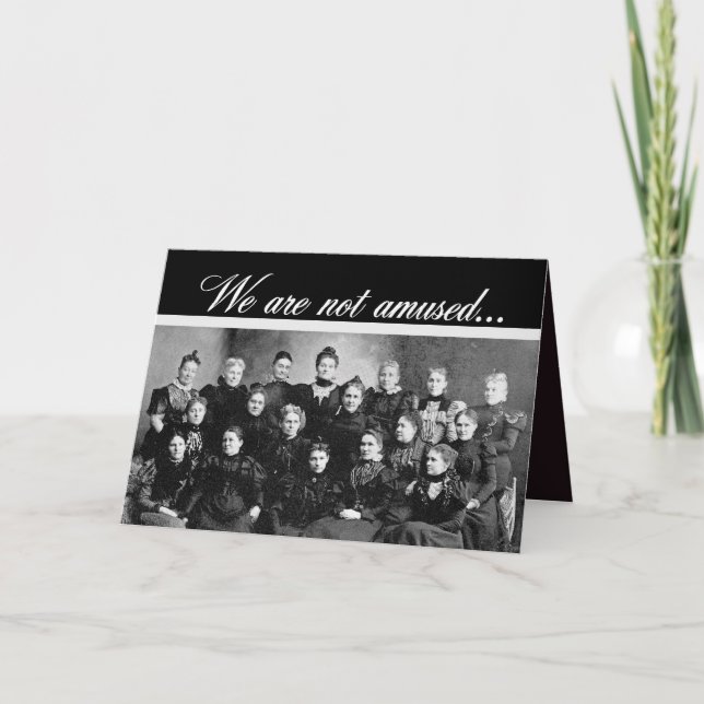 Carte Vintage Ladies' Group Joyeux anniversaire (Devant)