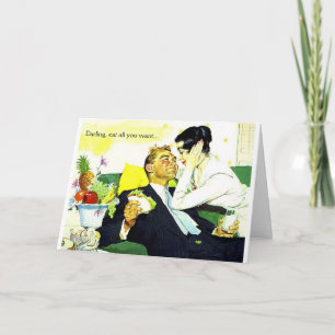 Carte Vintage - Lit en Lit de nuit,