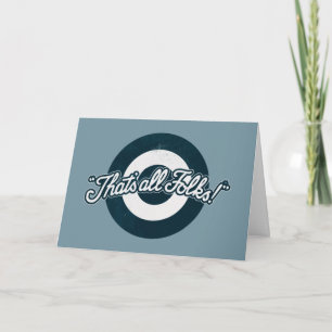 Carte Vintage LOONEY TUNES™ "C'EST TOUS DES FOLKS !™"