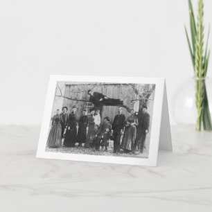 Carte Vintage - Ma famille folle,