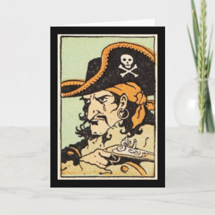 Carte Vintage Pirate