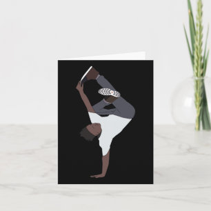 Carte Vintage Rap 80s 90s Hip hop Lover Urban Dance Danc