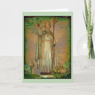 Carte vintage Saint Patrick's Day Note Card
