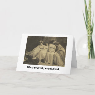Carte Vintage Saint-Pat's Day - Sleeping It Off.,