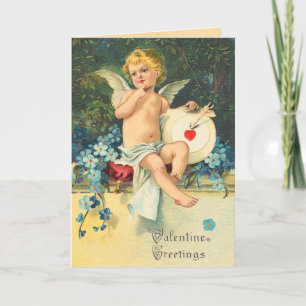 Carte vintage Saint-Valentin