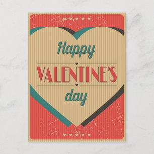 Carte vintage Saint-Valentin