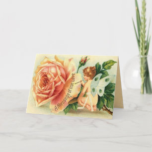 Carte vintage Saint-Valentin