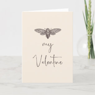 Carte vintage simple et drôle de la Saint-Valentin