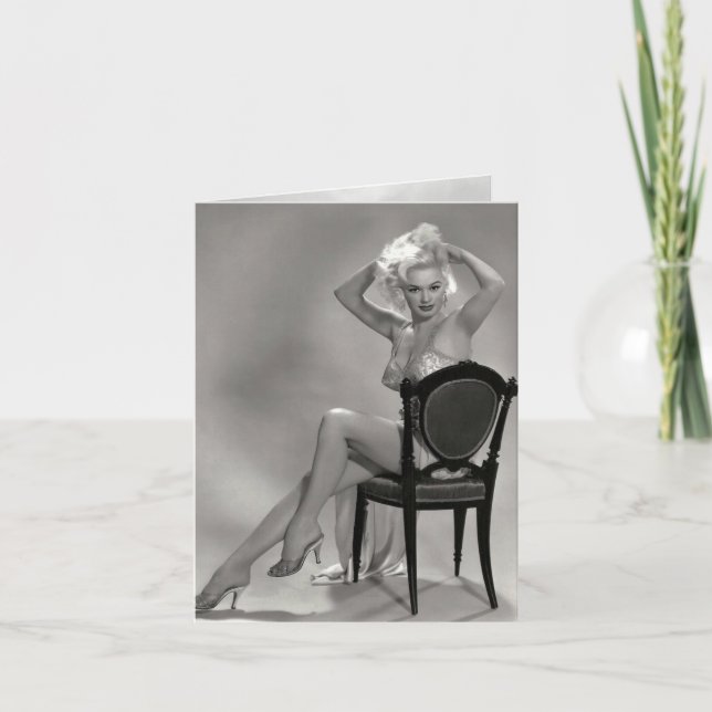 Carte vintage "Sitting in Style" (Devant)