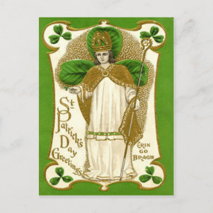 Carte vintage St Patrick St Patrick