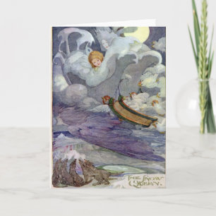 Carte Vintage - The Snow Queen,