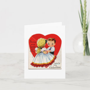 Carte Vintage Tzigane Valentine