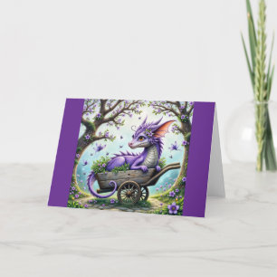 Carte Violet Dragon