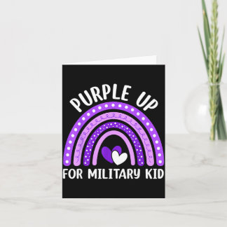 Carte Violet pour les enfants de militaires tout-petit f
