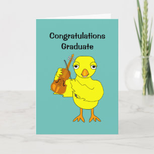 Carte Violon Chick