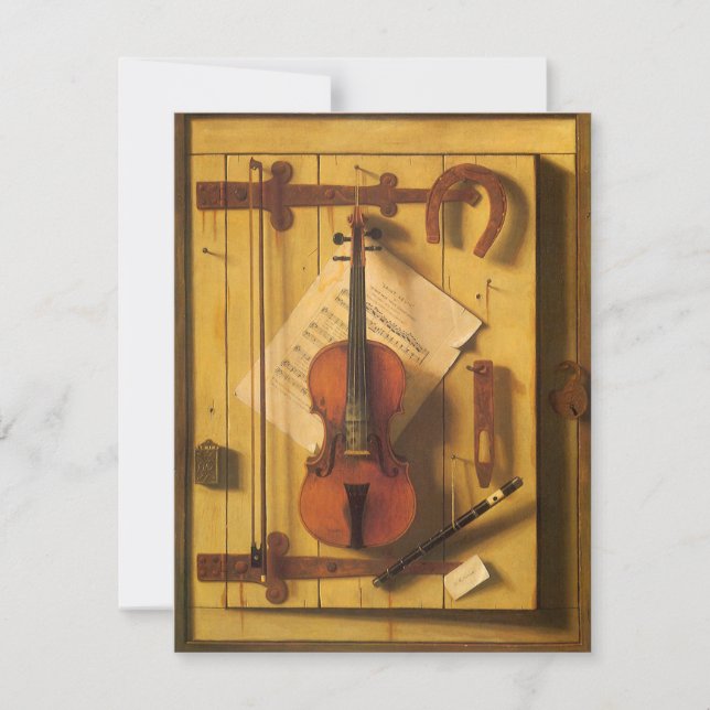 Carte Violon et musique de Still Life par William Harnet (Devant)