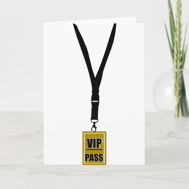CARTE VIP (Devant)