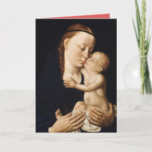 Carte Virgin and Child (vers 1455-60) par Dieric Bouts