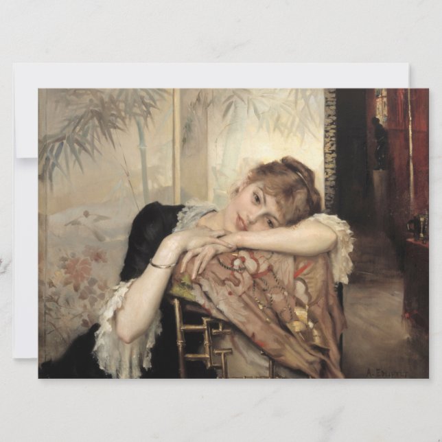 Carte Virginie (La Parisienne) (par Albert Edelfeel) (Devant)