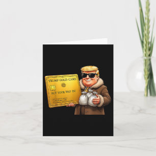 Carte Visa Trump Golden Card, Achetez Votre Chemin En Or