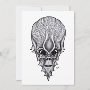 Carte Visage Alien, Reconstruction faciale du crâne afri